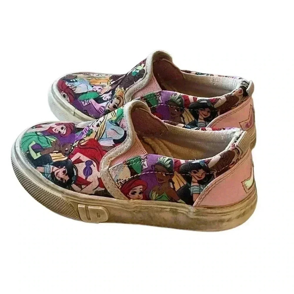 Ground Up Disney Princess Slip on Sneaker, Kid Size 11, Good Condition - Picture 6 of 8